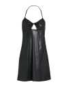 Moschino Swim Woman Cover-up Black Size M Polyamide, Elastane