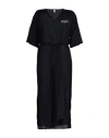 Moschino Woman Cover-up Black Size Xs Cotton In Black