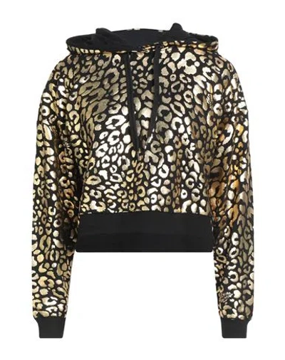 Moschino Swim Woman Sweatshirt Black Size L Modal, Cotton, Elastane