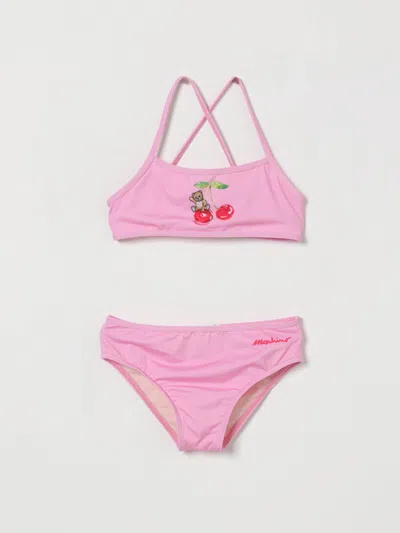 Moschino Swimsuit Kids  In Pink