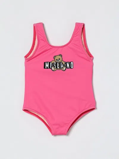 Moschino Babies' スイムウェア  ボーイ カラー アザレア In Yellow