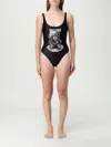 Moschino Swimsuit  Couture Woman Color Black In Black