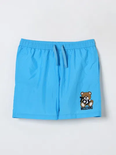 Moschino Swimsuit  Kids Color Turquoise In Türkis