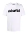 Moschino Symbols Logo-embroidered Boxy T-shirt In White