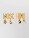 Moschino Couture Earrings Logo