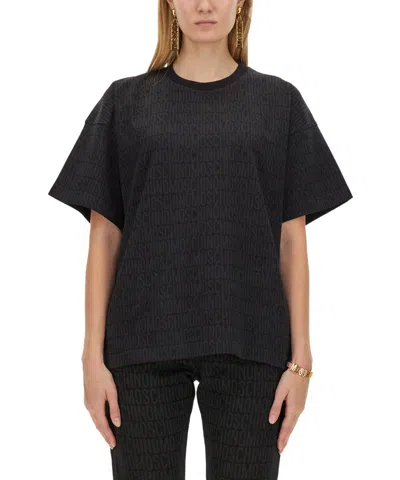 Moschino T-shirt In Black