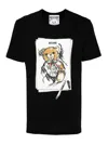 Moschino Teddy Bear T-shirt In Black