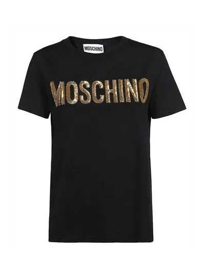 Moschino T-shirt In Black