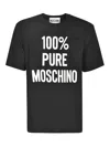 Moschino T-shirt In Black