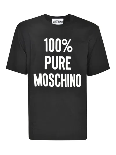 Moschino T-shirt In Black