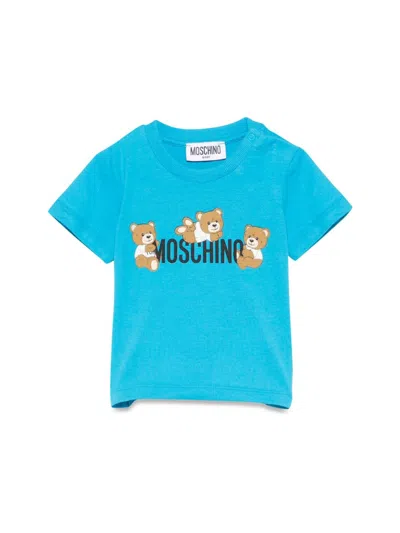 Moschino Babies' T-shirt In Blue