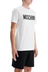 Moschino Cotton T-shirt With Logo Print
