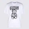 MOSCHINO MOSCHINO WHITE COTTON T-SHIRT