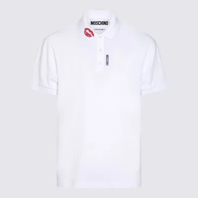 Moschino T-shirt E Polo Bianco In White