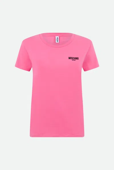 Moschino T-shirt Fucsia In Rosa