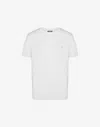Moschino T-shirt Goose Embroidery In White