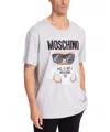 Moschino Man T-shirt White Size M Cotton In White