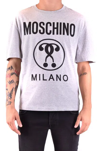 Moschino T-shirt In Gray