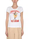 Moschino Camiseta - Blanco In White