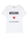 MOSCHINO T-SHIRT IN LOVE WE TRUST