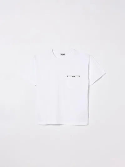 Moschino T-shirt Kids  In White