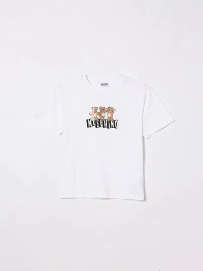 Moschino T-shirt Kids  In White