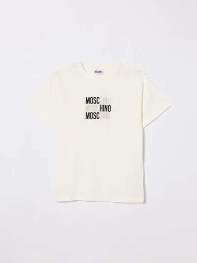 Moschino T-shirt Kids  In White