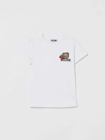 Moschino T-shirt Kids  In White