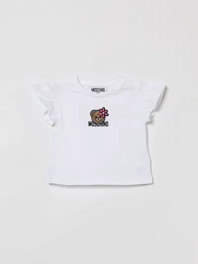 Moschino T-shirt Kids  In White