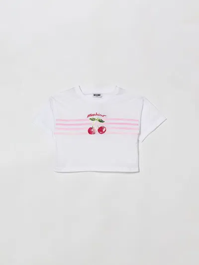 Moschino T-shirt Kids  In White