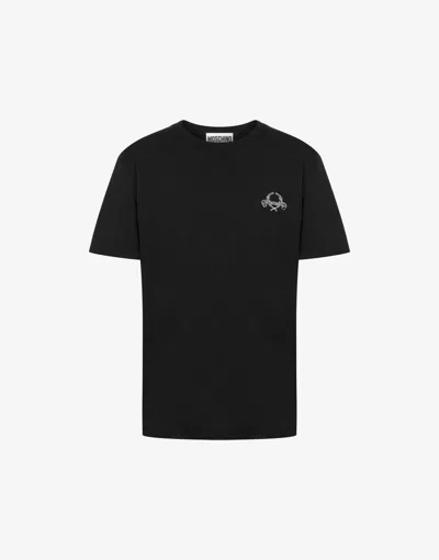 MOSCHINO T-SHIRT LAUREL CROWN LOGO