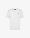 Moschino Embroidered-laurel Crown Crewneck T-shirt In White