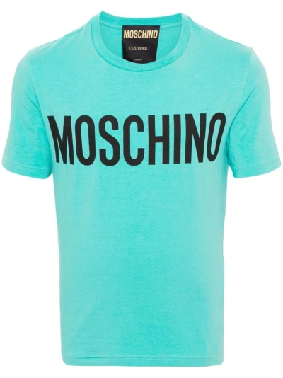 Moschino T-shirt Logo In グリーン