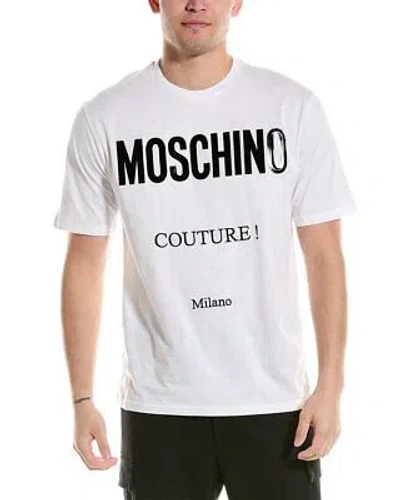 Pre-owned Moschino T-shirt Men's In White