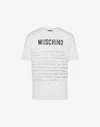 Moschino T-shirt With Lettering Print In White