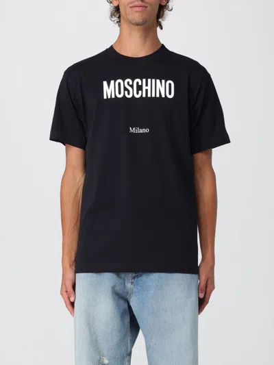 MOSCHINO T-SHIRT MOSCHINO COUTURE MEN COLOR BLACK,H26235002