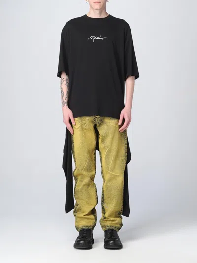 MOSCHINO T-SHIRT MOSCHINO COUTURE MEN COLOR BLACK,E11603002