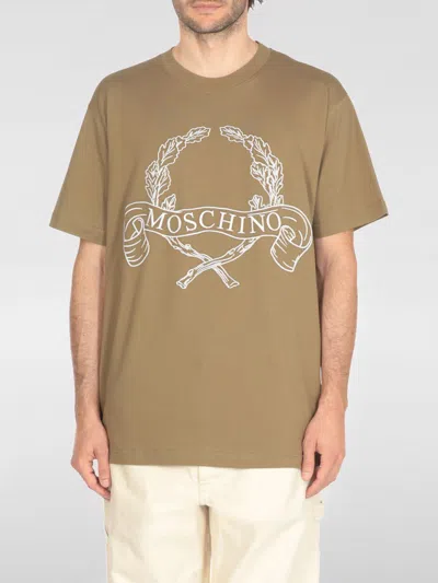 Moschino T-shirt  Couture Men Color Green In Brown