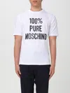 Moschino T-shirt  Couture Men In White