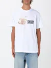 Moschino Crew Neck Graphic Print Short Sleeves In White