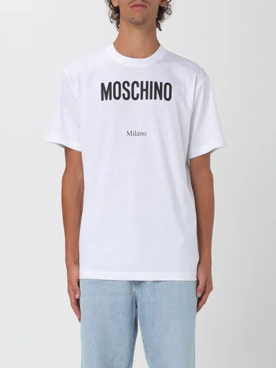 MOSCHINO T-SHIRT MOSCHINO COUTURE MEN COLOR WHITE,H26235001