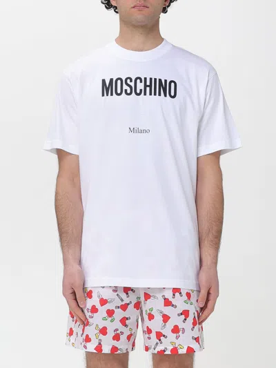 Moschino T-shirt Men  Couture In White