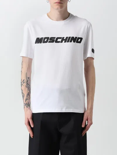 MOSCHINO T-SHIRT MOSCHINO COUTURE MEN COLOR WHITE,E08920001