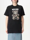 Moschino Oversized Crew Neck T-shirt Dress With Graphic Print