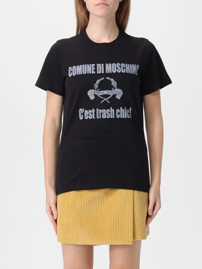 Moschino T-shirt  Couture Woman Color Black