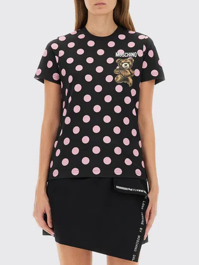 Moschino T-shirt  Couture Woman Color Black