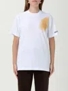 Moschino Organic Cotton Jersey T-shirt Archive In White