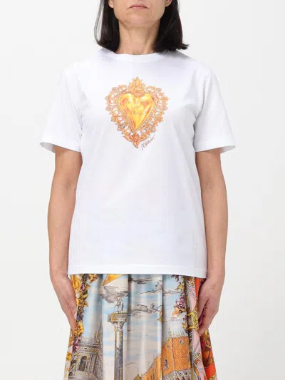 Moschino T-shirt  Couture Woman Color White In Weiss