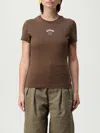 Moschino T-shirt  Jeans Woman Color Grey In Brown