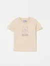 Moschino T-shirt  Kids Color Beige In Beige